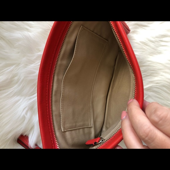 Coach Red Leather Clutch Wristlet - Picture 8 of 8